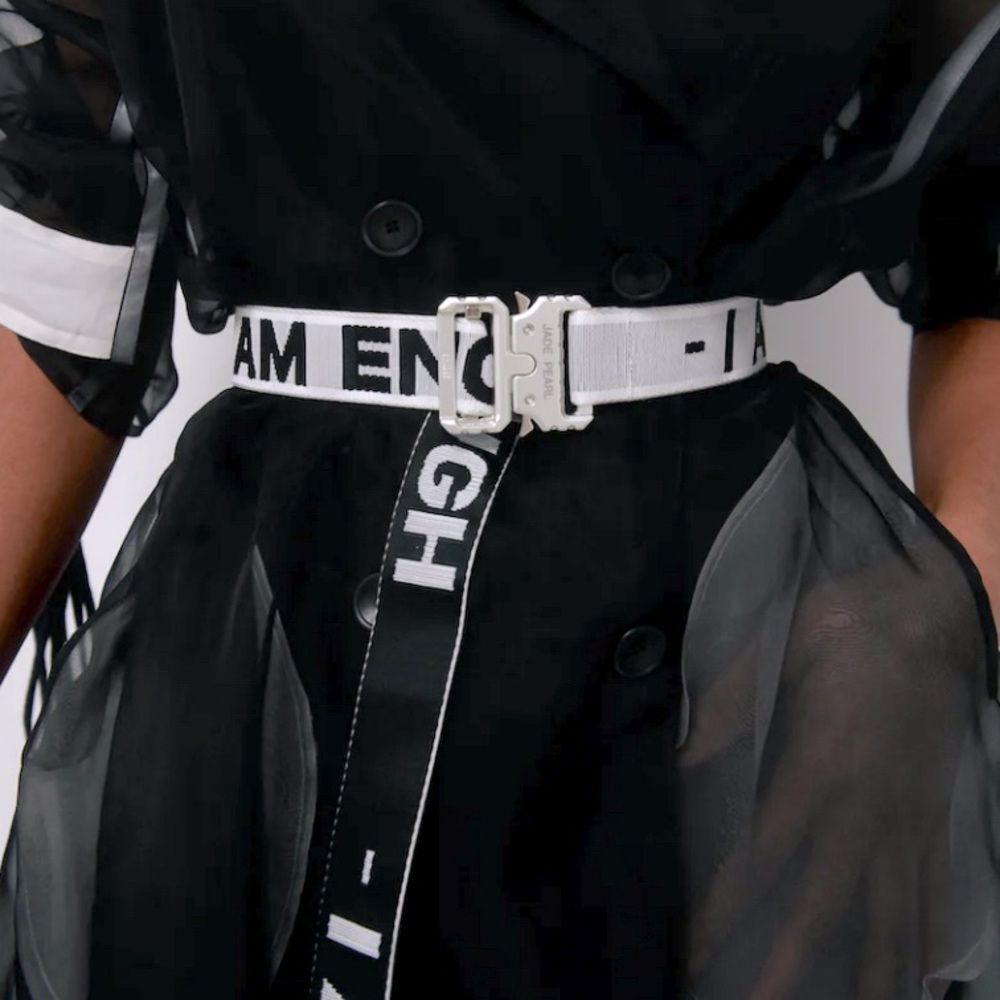 Jade Pearl I Am Enough Artist’s Belt